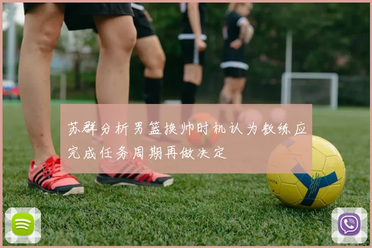苏群分析男篮换帅时机认为教练应完成任务周期再做决定